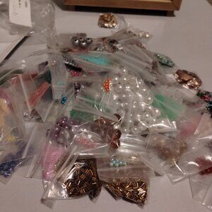 Bundle beads 1.11pounds for jewelry crafting